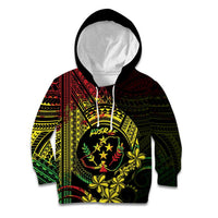 Reggae Kosrae Liberation Day Kid Hoodie September 8 Polynesian Tattoo - Polynesian Pride