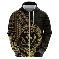 Gold Kosrae Liberation Day Hoodie September 8 Polynesian Tattoo - Polynesian Pride
