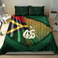 Long Live Vanuatu Independence Day Bedding Set 46th Anniversary Woven Pattern LT14 - Polynesian Pride