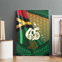 Long Live Vanuatu Independence Day Canvas Wall Art 46th Anniversary Woven Pattern LT14 - Polynesian Pride