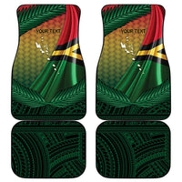 Long Live Vanuatu Independence Day Car Mats 46th Anniversary Woven Pattern LT14 - Polynesian Pride