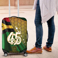 Long Live Vanuatu Independence Day Luggage Cover 46th Anniversary Woven Pattern LT14 Reggae - Polynesian Pride