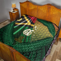 Long Live Vanuatu Independence Day Quilt 46th Anniversary Woven Pattern LT14 - Polynesian Pride