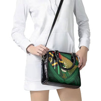 Long Live Vanuatu Independence Day Shoulder Handbag 46th Anniversary Woven Pattern LT14 - Polynesian Pride