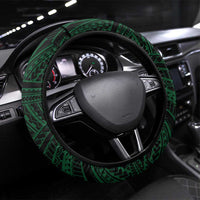 Long Live Vanuatu Independence Day Steering Wheel Cover 46th Anniversary Woven Pattern LT14 Universal Fit Reggae - Polynesian Pride