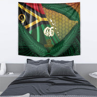 Long Live Vanuatu Independence Day Tapestry 46th Anniversary Woven Pattern LT14 - Polynesian Pride