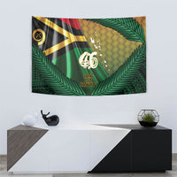Long Live Vanuatu Independence Day Tapestry 46th Anniversary Woven Pattern LT14 - Polynesian Pride