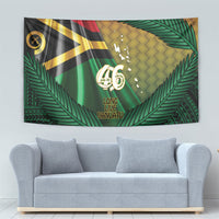 Long Live Vanuatu Independence Day Tapestry 46th Anniversary Woven Pattern LT14 - Polynesian Pride