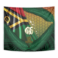 Long Live Vanuatu Independence Day Tapestry 46th Anniversary Woven Pattern LT14 - Polynesian Pride