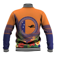 PNG New Ireland Province Baseball Jacket Niu Ailan Necklace Polynesian Tattoo - Polynesian Pride