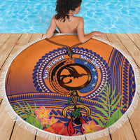 PNG New Ireland Province Beach Blanket Niu Ailan Necklace Polynesian Tattoo - Polynesian Pride