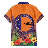 PNG New Ireland Province Family Matching Puletasi and Hawaiian Shirt Niu Ailan Necklace Polynesian Tattoo LT14 - Polynesian Pride