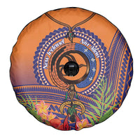 PNG New Ireland Province Spare Tire Cover Niu Ailan Necklace Polynesian Tattoo - Polynesian Pride