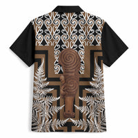 Wahaika New Zealand Hawaiian Shirt Maori Weapon Kowhaiwhai Fern Poutama Motifs LT14 - Polynesian Pride