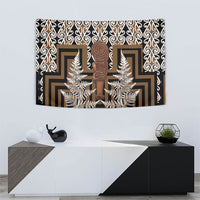 Wahaika New Zealand Tapestry Maori Weapon Kowhaiwhai Fern Poutama Motifs