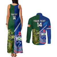 custom-samoa-and-ireland-rugby-couples-matching-tank-maxi-dress-and-long-sleeve-button-shirts-2023-world-cup-manu-samoa-with-shamrocks