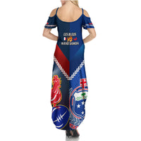 samoa-and-france-rugby-summer-maxi-dress-2023-world-cup-manu-samoa-with-les-bleus