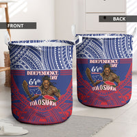 Samoa Independence Day Laundry Basket 64th Anniversary Toa O Samoa