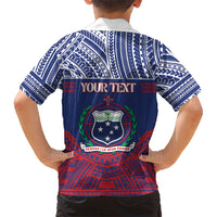 Personalised Samoa Independence Day Family Matching Mermaid Dress and Hawaiian Shirt 64th Anniversary Toa O Samoa LT14 - Polynesian Pride