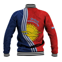 Kiribati Independence Day Baseball Jacket Happy 44th Anniversary Hibiscus Polynesian LT14 - Polynesian Pride