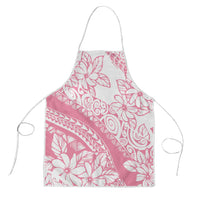 Polynesian Tiare Flower Pink Pastel Vibes Apron LT14 Pink - Polynesian Pride