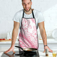 Polynesian Tiare Flower Pink Pastel Vibes Apron LT14 - Polynesian Pride