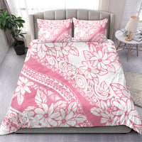 Polynesian Tiare Flower Pink Pastel Vibes Bedding Set LT14 - Polynesian Pride