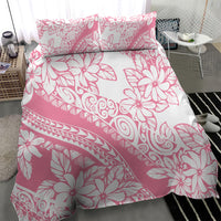 Polynesian Tiare Flower Pink Pastel Vibes Bedding Set LT14 - Polynesian Pride