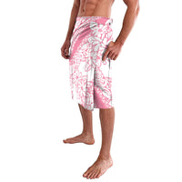 Polynesian Tiare Flower Pink Pastel Vibes Lavalava LT14 - Polynesian Pride