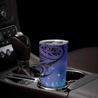 New Zealand Matariki Tumbler Cup Aotearoa Maori New Year Galaxy Maori Silver Fern