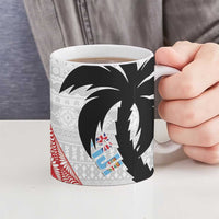Fiji and Tonga Rugby Ceramic Mug Flying Fijians Ikale Tahi Together Pacific - Polynesian Pride