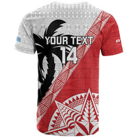 Fiji and Tonga Rugby Custom T Shirt Flying Fijians Ikale Tahi Together Pacific - Polynesian Pride