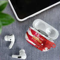 Canada and Japan Rugby Custom AirPods Case Canucks Brave Blossoms Together Pacific - Polynesian Pride