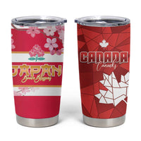 Canada and Japan Rugby Tumbler Cup Canucks Brave Blossoms Together Pacific - Polynesian Pride