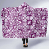 Poni Palaka Quilt Hawaii Hooded Blanket Hawaiian Tropical Monstera Sea Turtle