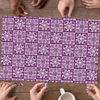 Poni Palaka Quilt Hawaii Puzzle Hawaiian Tropical Monstera Sea Turtle