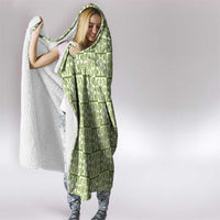 Omaomao Palaka Quilt Hawaii Hooded Blanket Hawaiian Tropical Monstera Sea Turtle