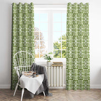 Omaomao Palaka Quilt Hawaii Window Curtain Hawaiian Tropical Monstera Sea Turtle