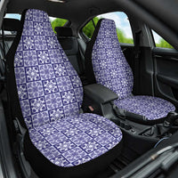 Polu Palaka Quilt Hawaii Car Seat Cover Hawaiian Tropical Monstera Sea Turtle