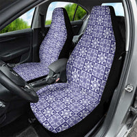 Polu Palaka Quilt Hawaii Car Seat Cover Hawaiian Tropical Monstera Sea Turtle
