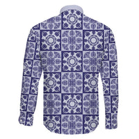Polu Palaka Quilt Hawaii Family Matching Off The Shoulder Long Sleeve Dress and Hawaiian Shirt Hawaiian Tropical Monstera Sea Turtle LT14 - Polynesian Pride