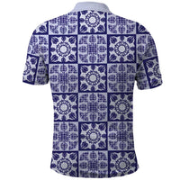 Polu Palaka Quilt Hawaii Polo Shirt Hawaiian Tropical Monstera Sea Turtle