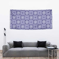 Polu Palaka Quilt Hawaii Tapestry Hawaiian Tropical Monstera Sea Turtle