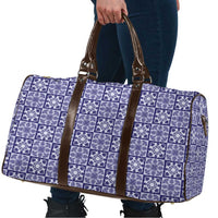 Polu Palaka Quilt Hawaii Travel Bag Hawaiian Tropical Monstera Sea Turtle