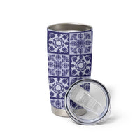 Polu Palaka Quilt Hawaii Tumbler Cup Hawaiian Tropical Monstera Sea Turtle