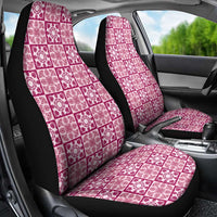 Akala Palaka Quilt Hawaii Car Seat Cover Hawaiian Tropical Monstera Sea Turtle