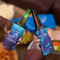 Polynesia Jellyfish Memorial Personalised 4 in 1 Can Cooler Tumbler Infinity Jellies Polynesian Pattern