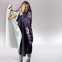Personalised Fibromyalgia Awareness Month Hooded Blanket Fibro Warrior Strength In Every Struggle