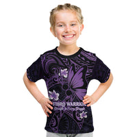 Personalised Fibromyalgia Awareness Month Kid T Shirt Fibro Warrior Strength In Every Struggle