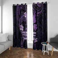 Personalised Fibromyalgia Awareness Month Window Curtain Fibro Warrior Strength In Every Struggle